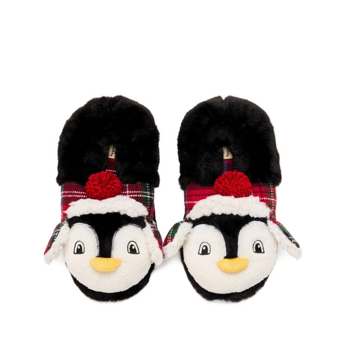 Dearfoams Kids' Kids' Toddlers Whimsical Animal Critter Washable Slipper