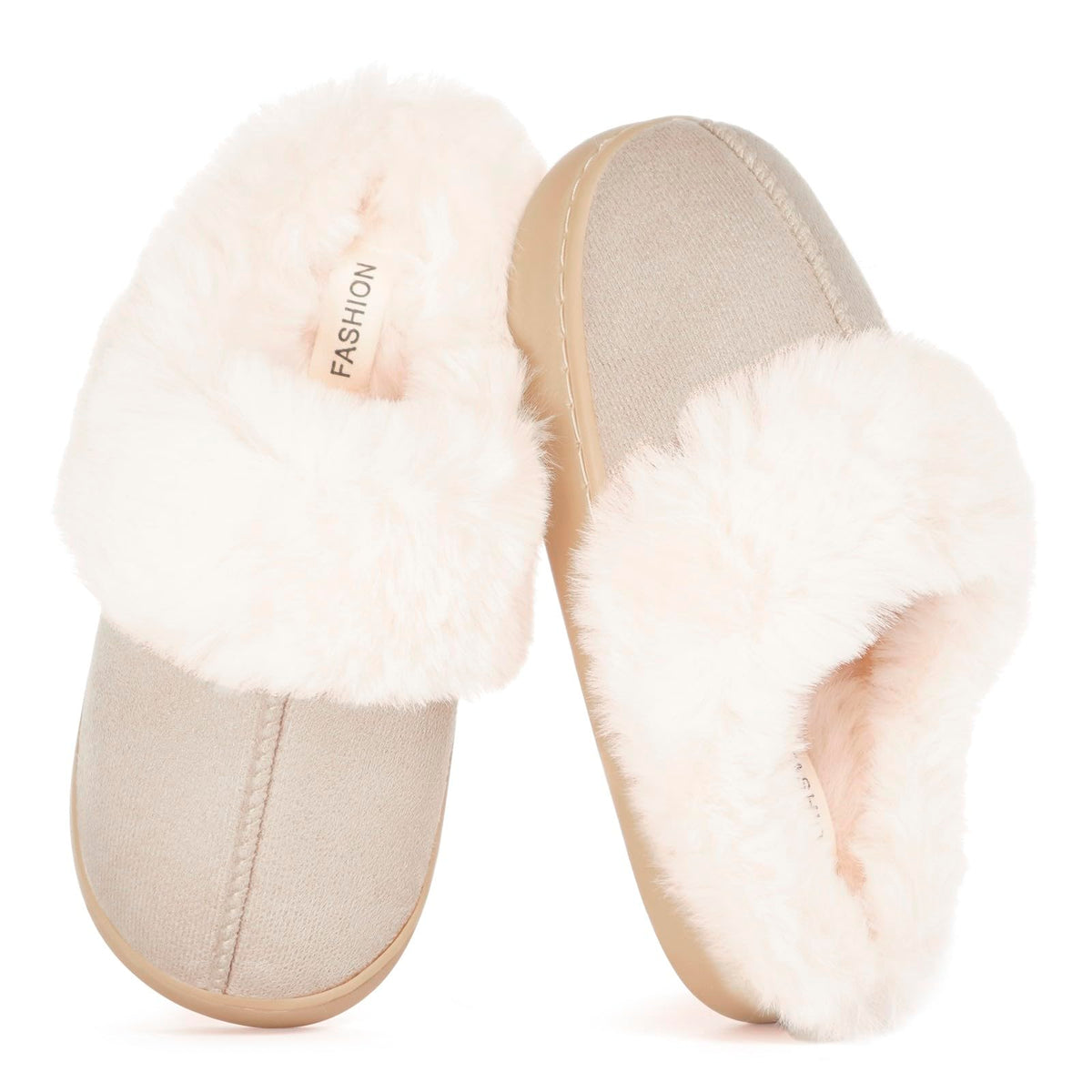 Dokela Kids Slippers Girls Boys Fuzzy Slippers House Shoes