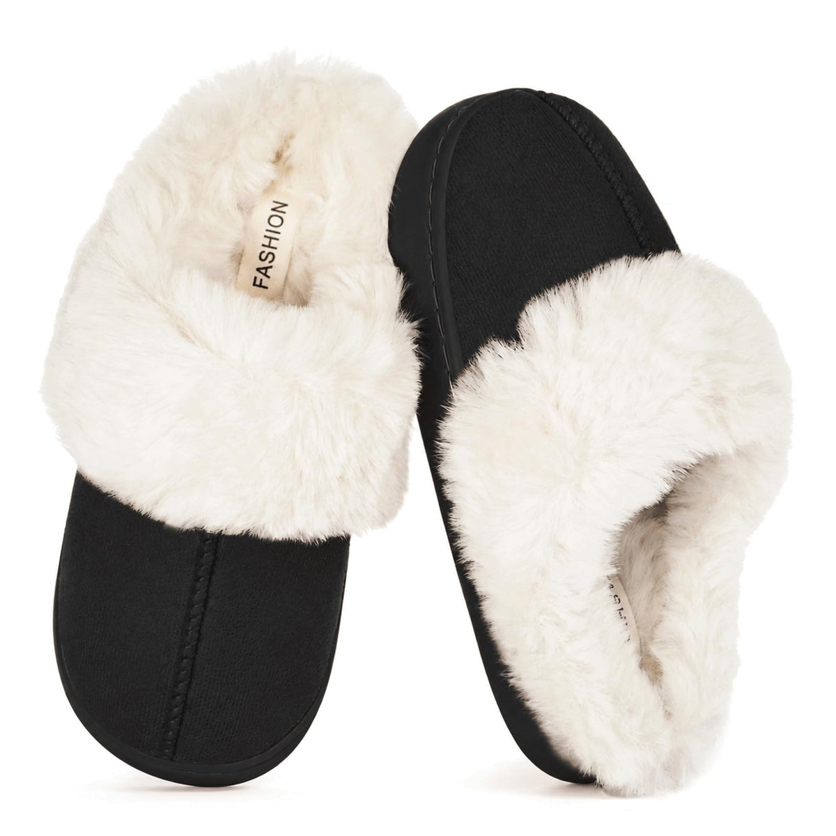 Dokela Kids Slippers Girls Boys Fuzzy Slippers House Shoes