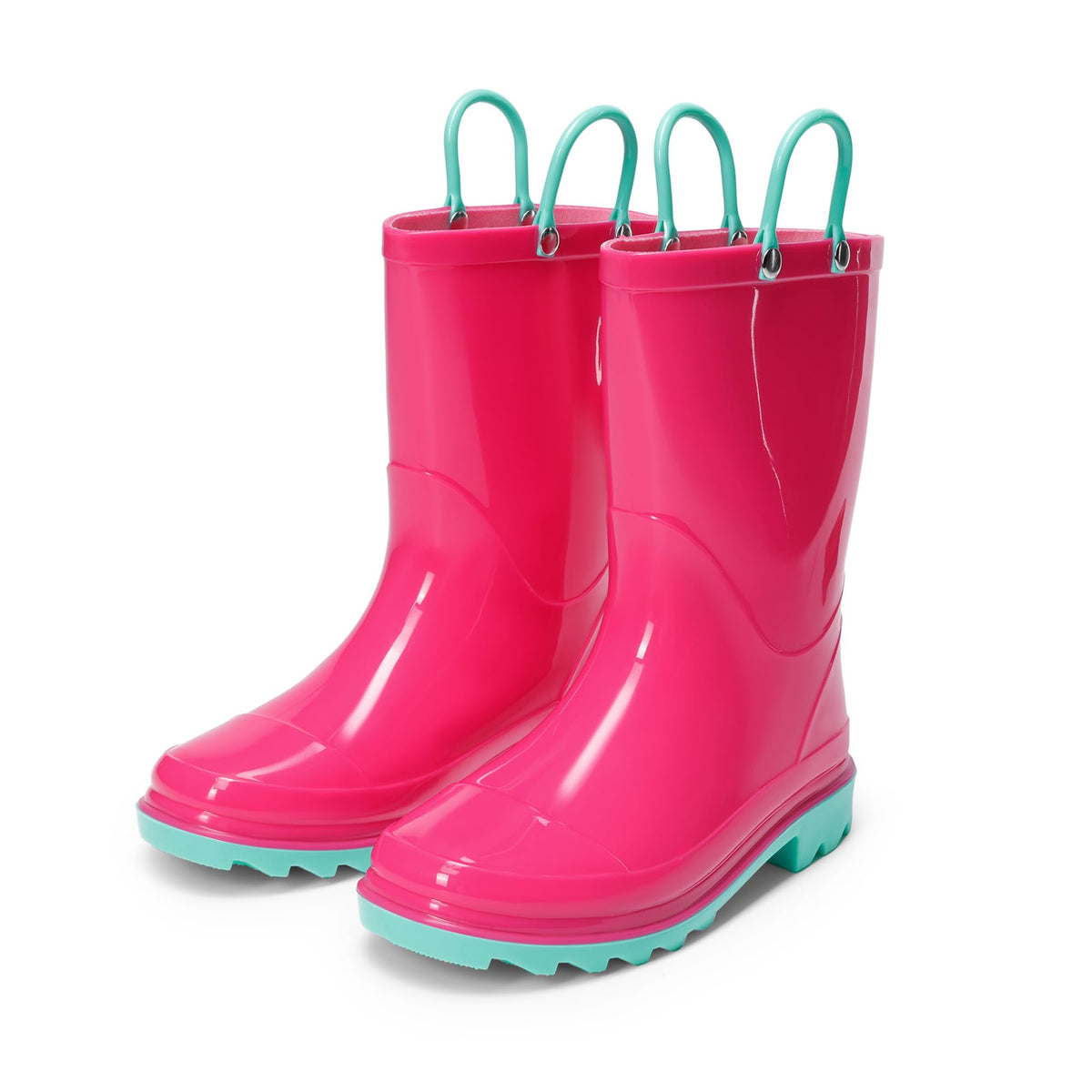 DREAM PAIRS Kids Waterproof Rain Boots