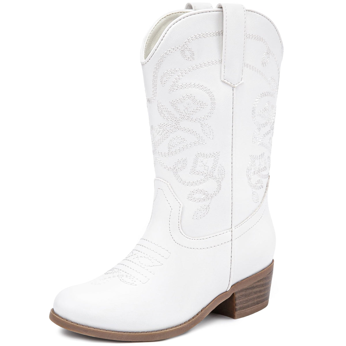 LAURMOSA Cowgirl Boots for Girls Western Cowboy Boots Horse Riding for Kids