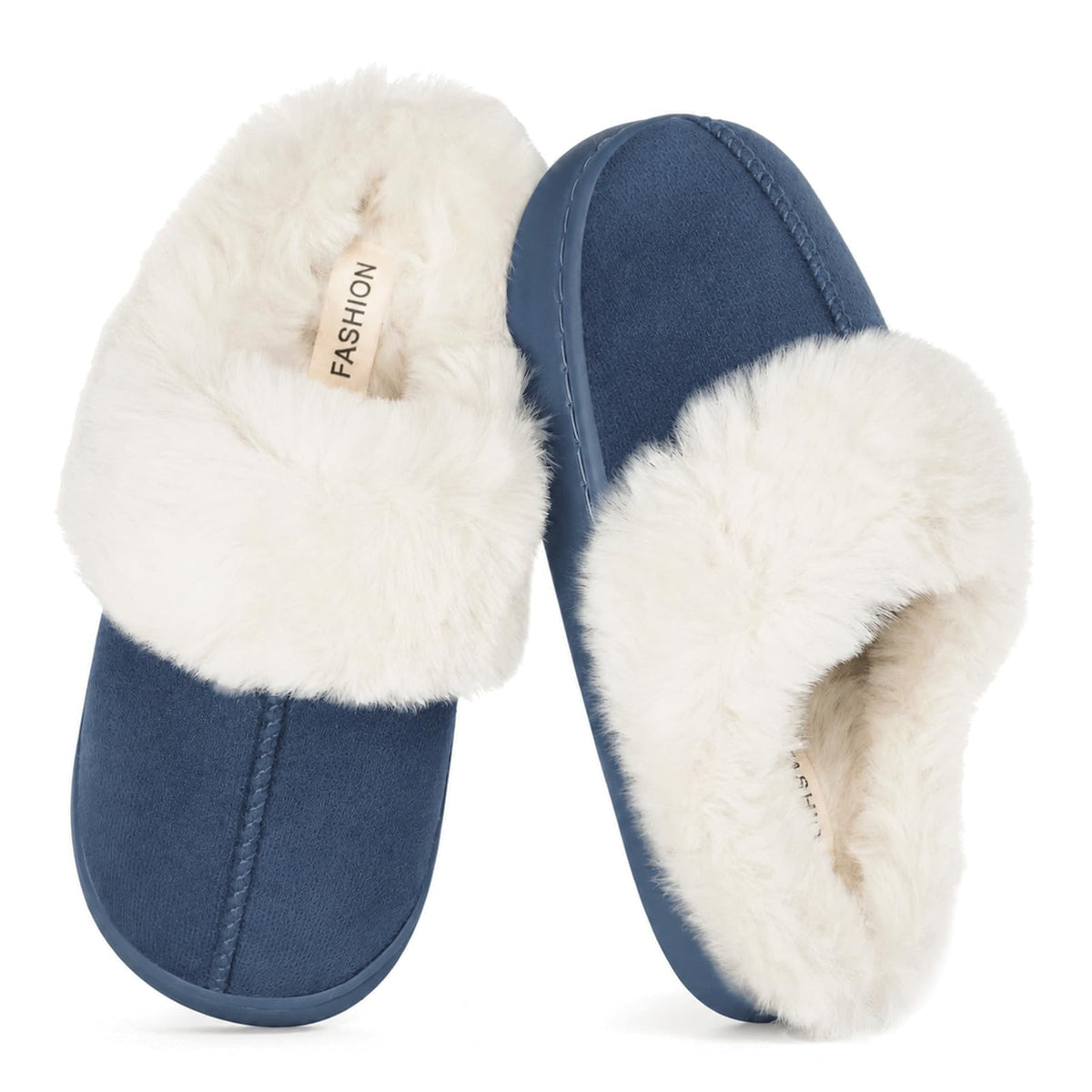 Dokela Kids Slippers Girls Boys Fuzzy Slippers House Shoes