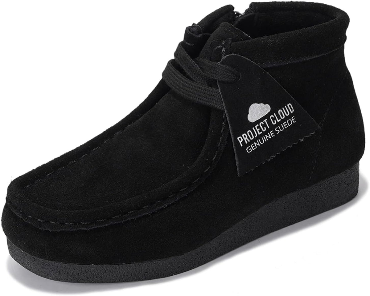 Project Cloud 100% Genuine Leather Boots for Kids Gum Rubber Sole Kids Shoe