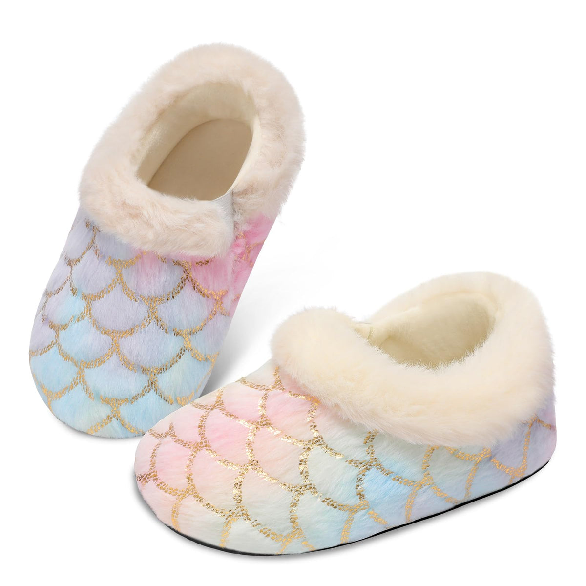 Centipede Demon Toddler Slippers for Boys Girls Slip on Kids Baby Toddlers House Shoes Lightweight Barefoot Furry Sock Shoes Indoor Outdoor Warm Walking Shoes