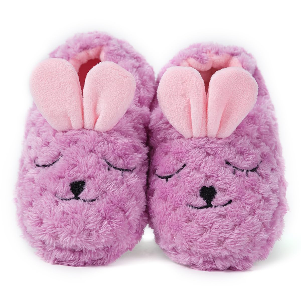 Baby Girl's Premium Soft Plush Slippers Cartoon Warm Winter House Shoes