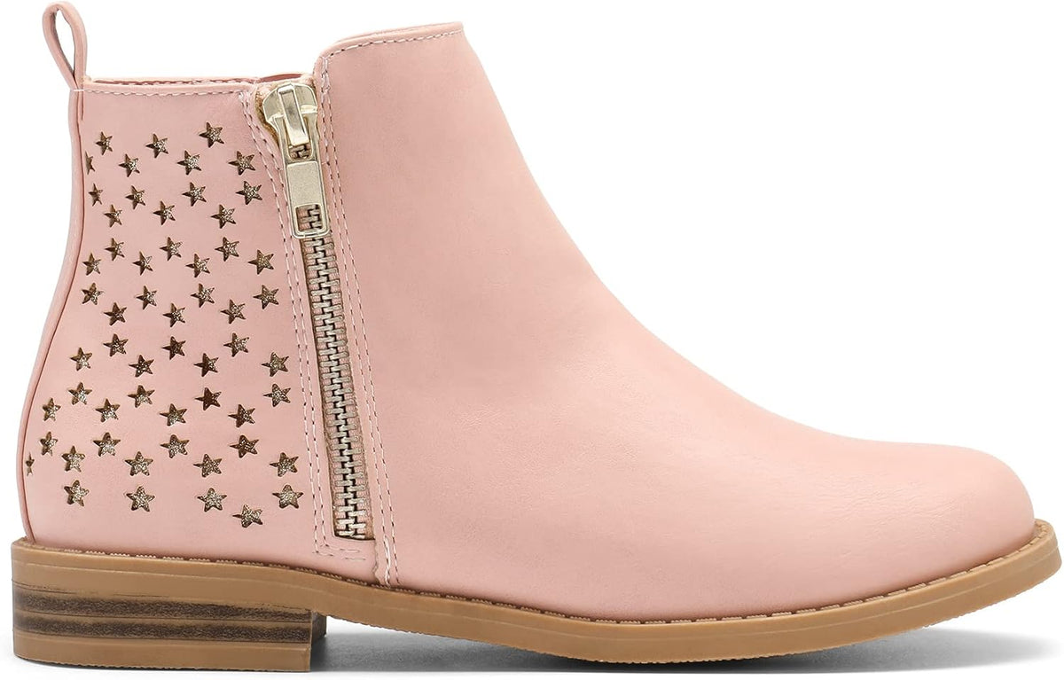 DREAM PAIRS Girls Ankle Boots Chelsea Booties