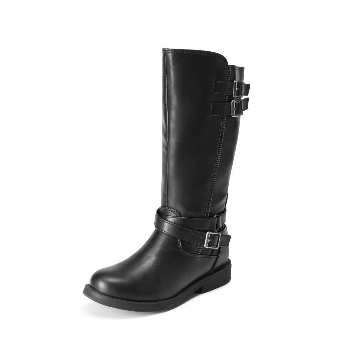 DREAM PAIRS Girls Knee High Riding Boots
