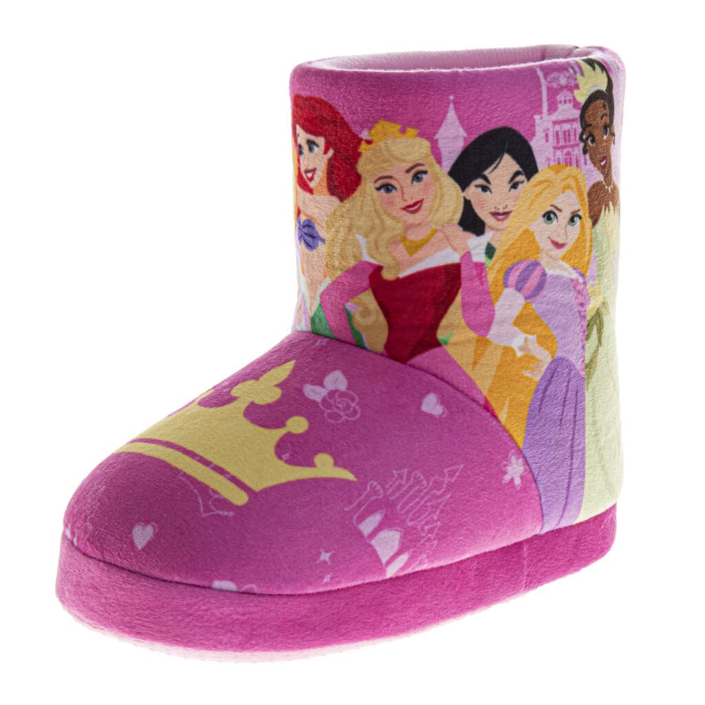Disney Princess Encanto Little Mermaid Slippers for Girls Kids House Shoes
