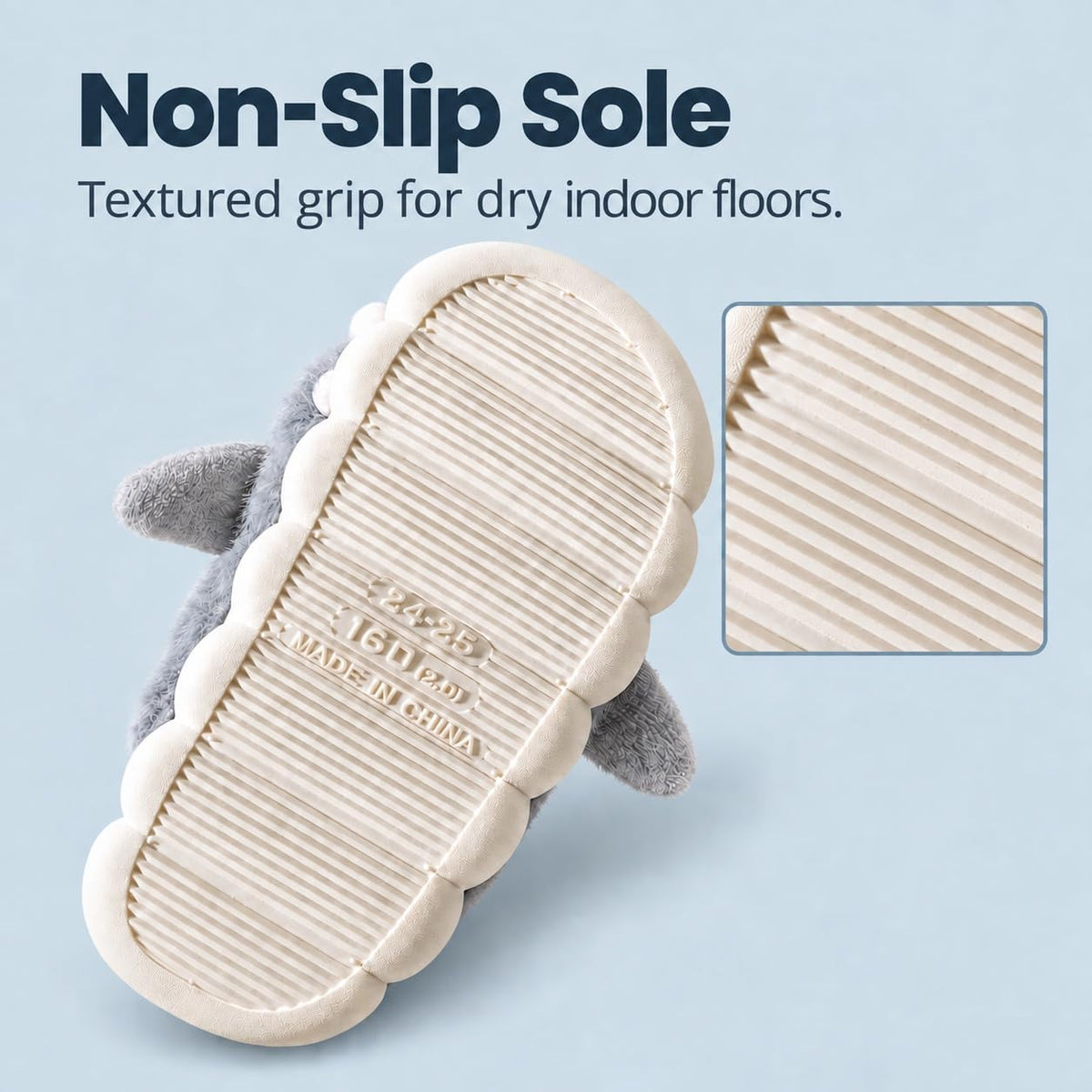 Fiedaz Boys Girls Shark Slippers Kids House Cute Slippers for Toddler Plush Warm Slippers Non-Slip Indoor bedroom Winter Shoes