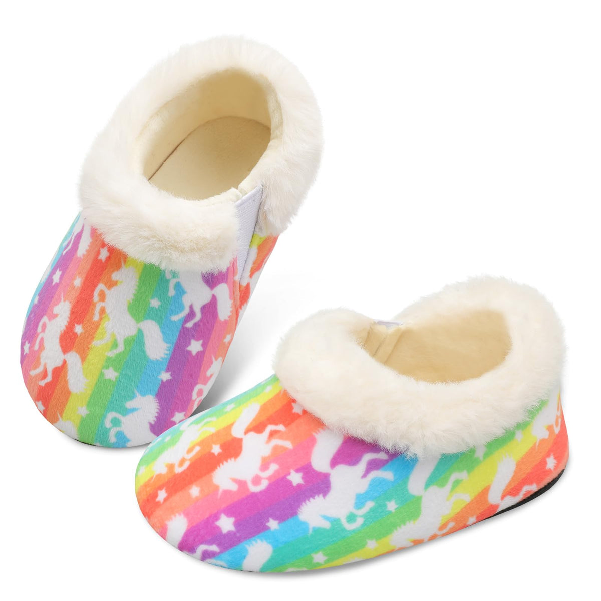 Centipede Demon Toddler Slippers for Boys Girls Slip on Kids Baby Toddlers House Shoes Lightweight Barefoot Furry Sock Shoes Indoor Outdoor Warm Walking Shoes