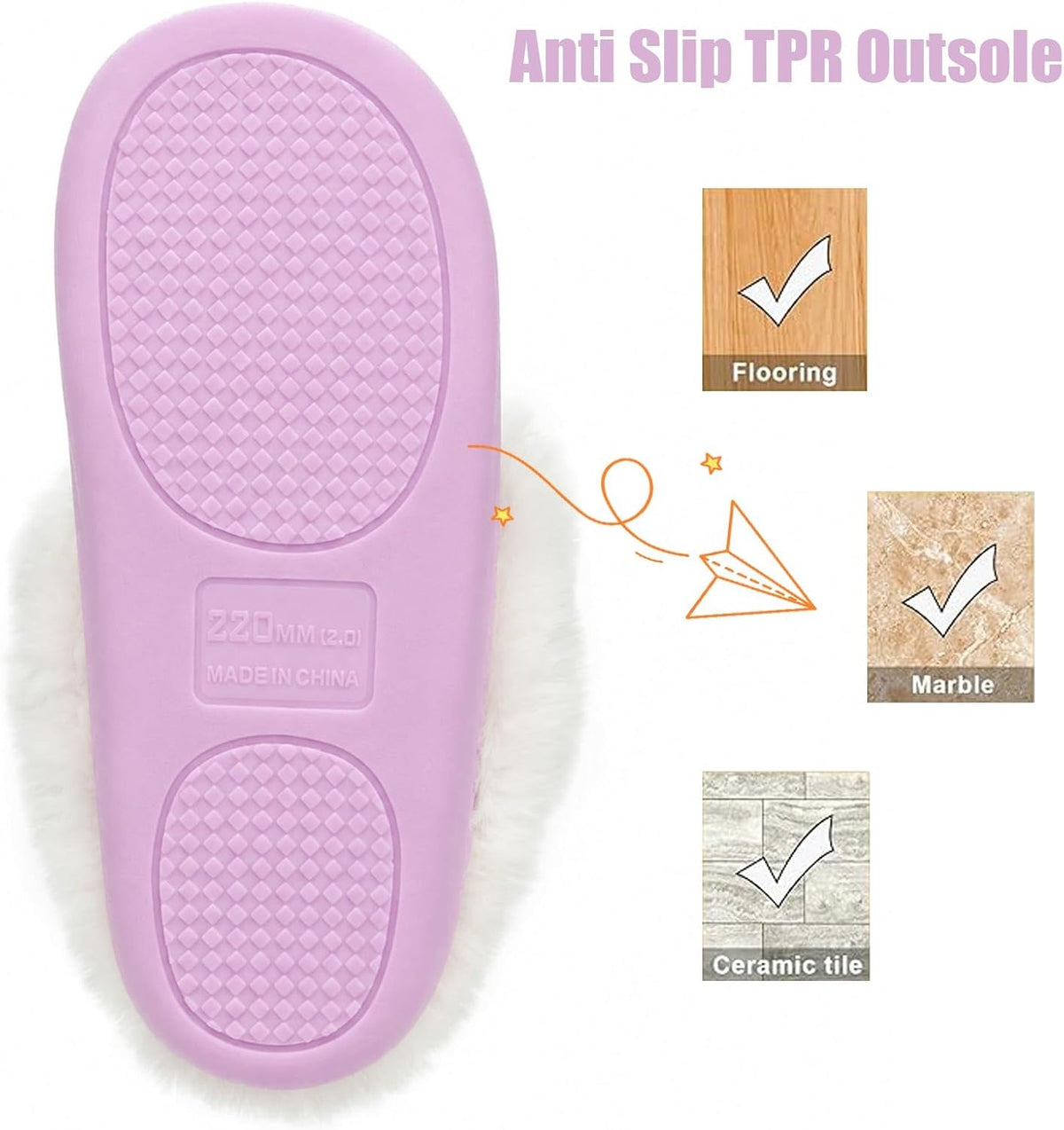 Dokela Kids Slippers Girls Boys Fuzzy Slippers House Shoes