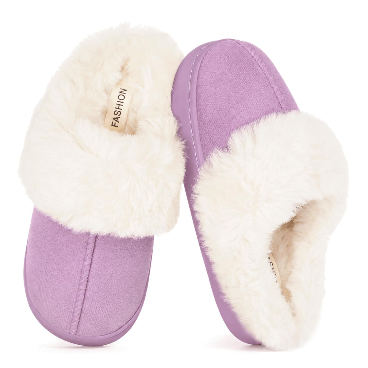 Dokela Kids Slippers Girls Boys Fuzzy Slippers House Shoes