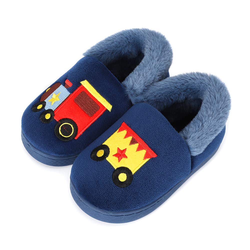 ESTAMICO Girls Boys Plush Warm Slippers