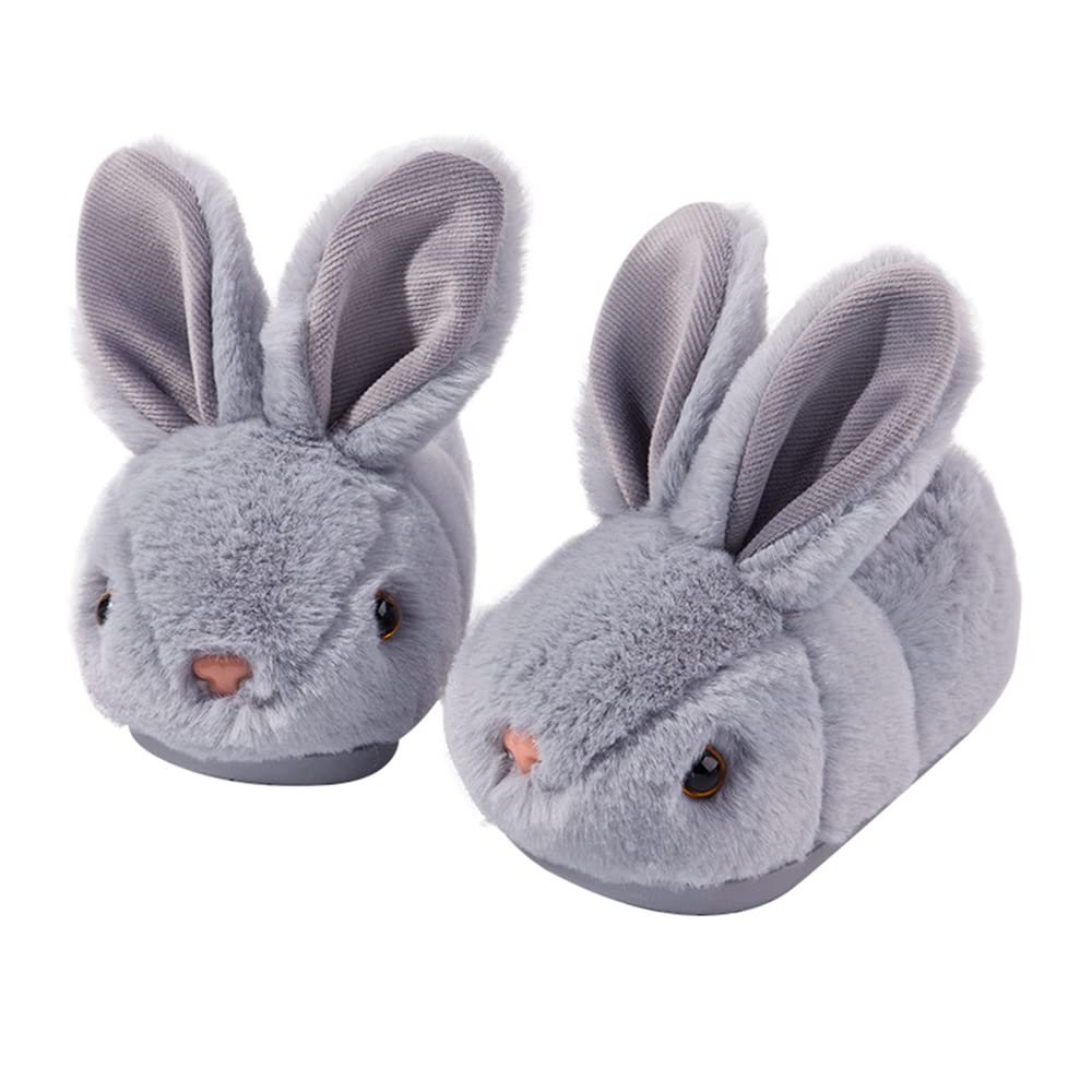 Toddler Bunny Slippers for Girls Boys Plush House Shoes Little Kid/Big Kid