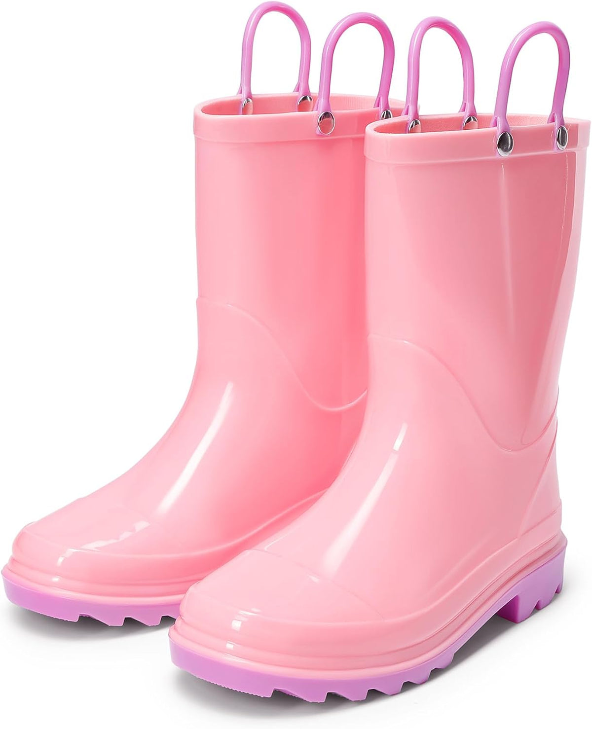 DREAM PAIRS Kids Waterproof Rain Boots