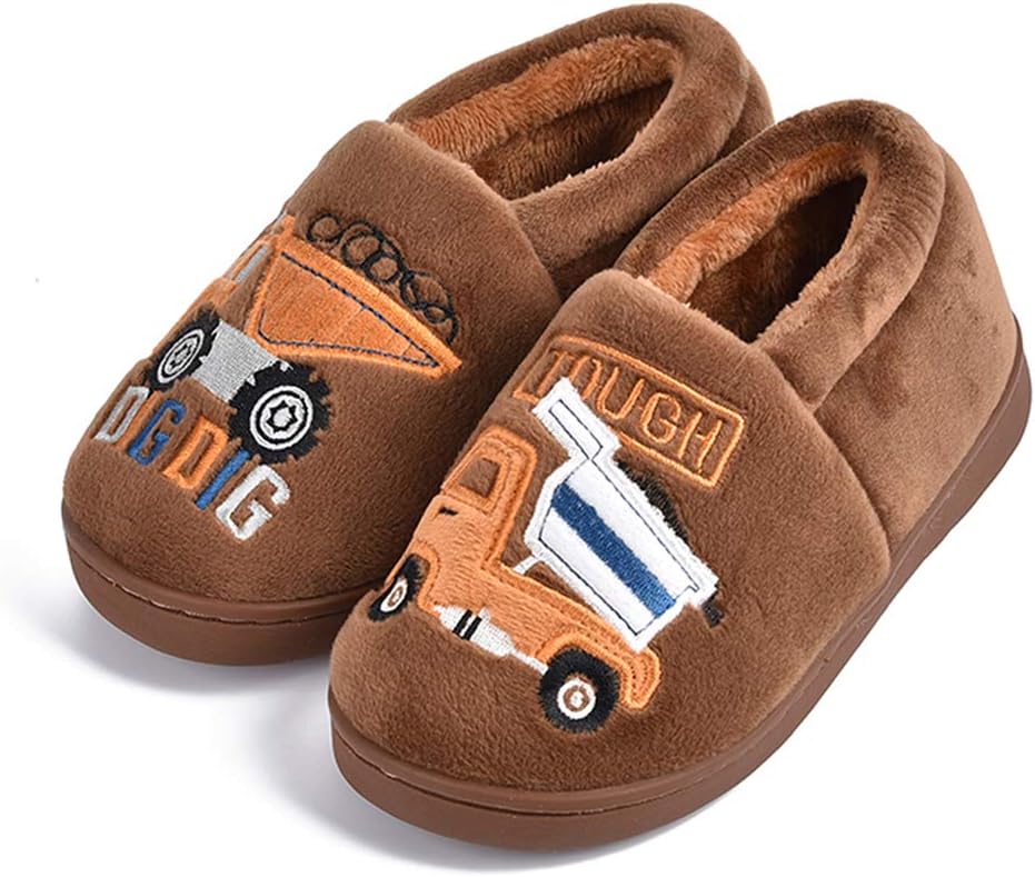 SITAILE Toddler Slippers Boys Girls Little Kids House Shoes Warm Slipper