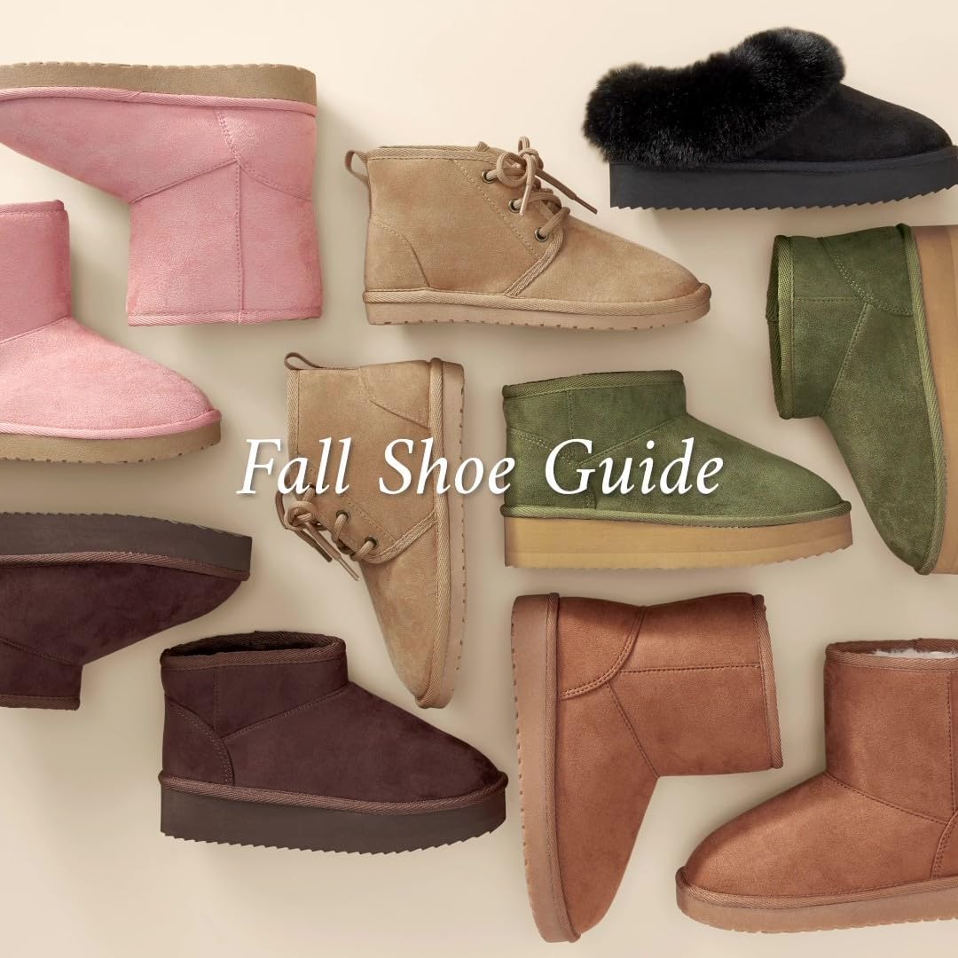 The Children's Place Baby Girls' Baby Girls and Toddler Classic Ankle Boots, Faux Fur Lined