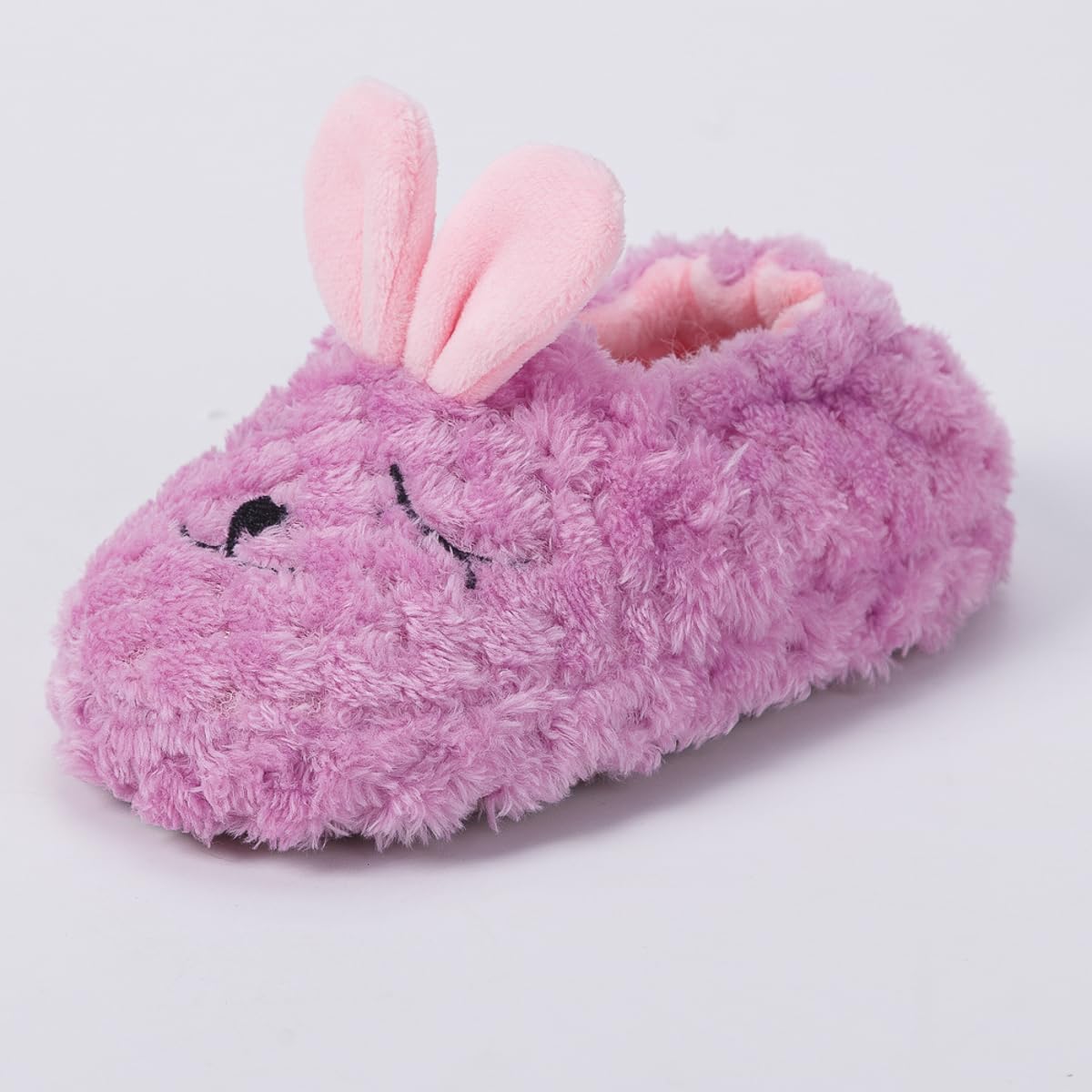 Baby Girl's Premium Soft Plush Slippers Cartoon Warm Winter House Shoes