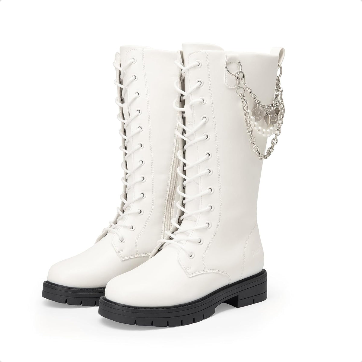 DREAM PAIRS Girls Riding Knee High Boots