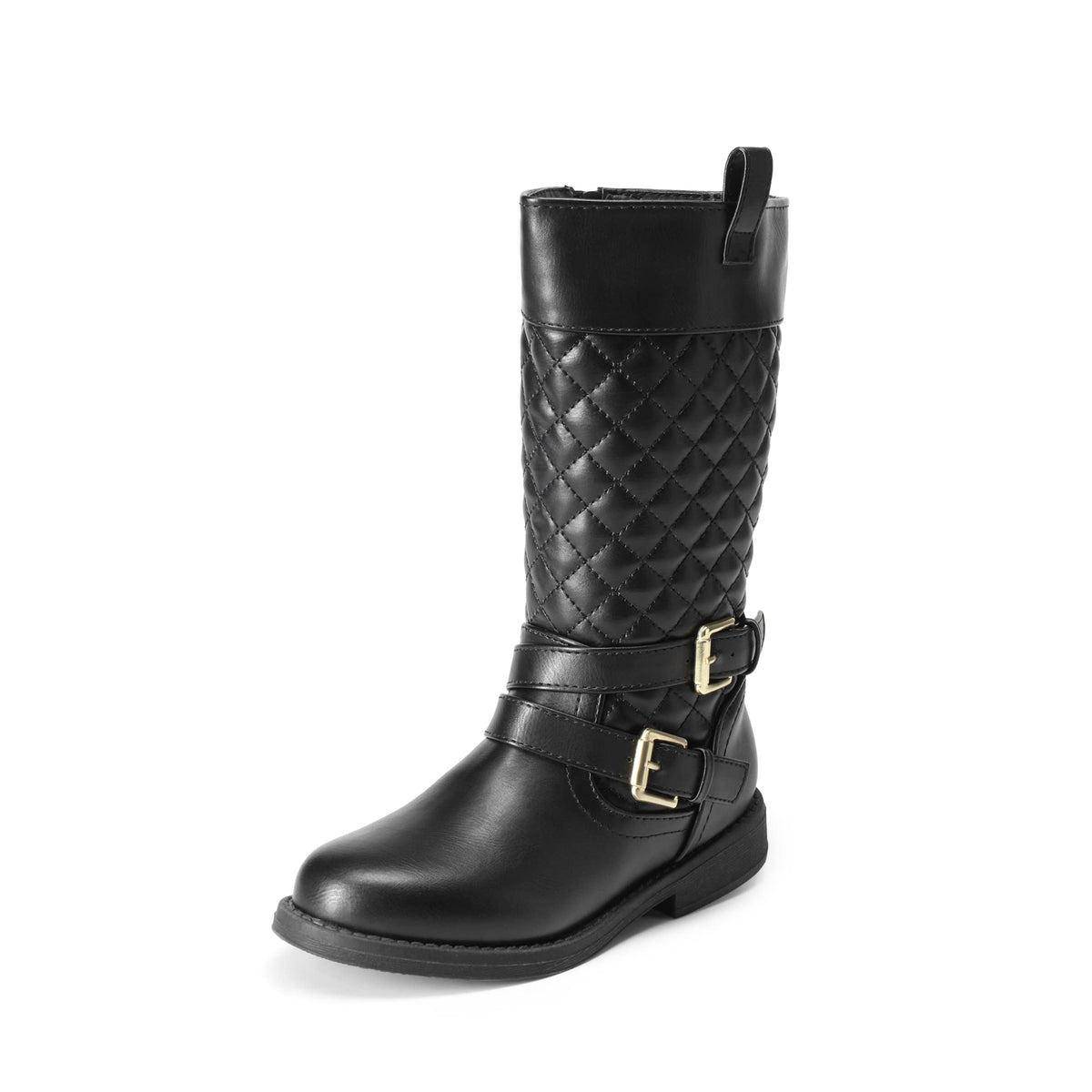 DREAM PAIRS Girls Knee High Riding Boots