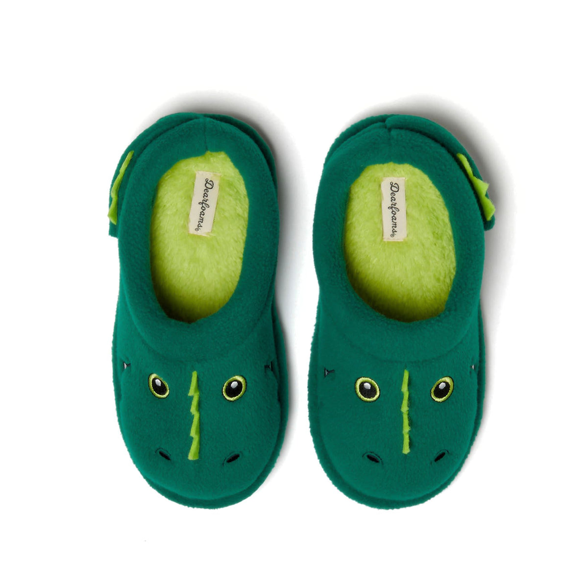 Dearfoams Kids' Kids' Toddlers Whimsical Animal Critter Washable Slipper
