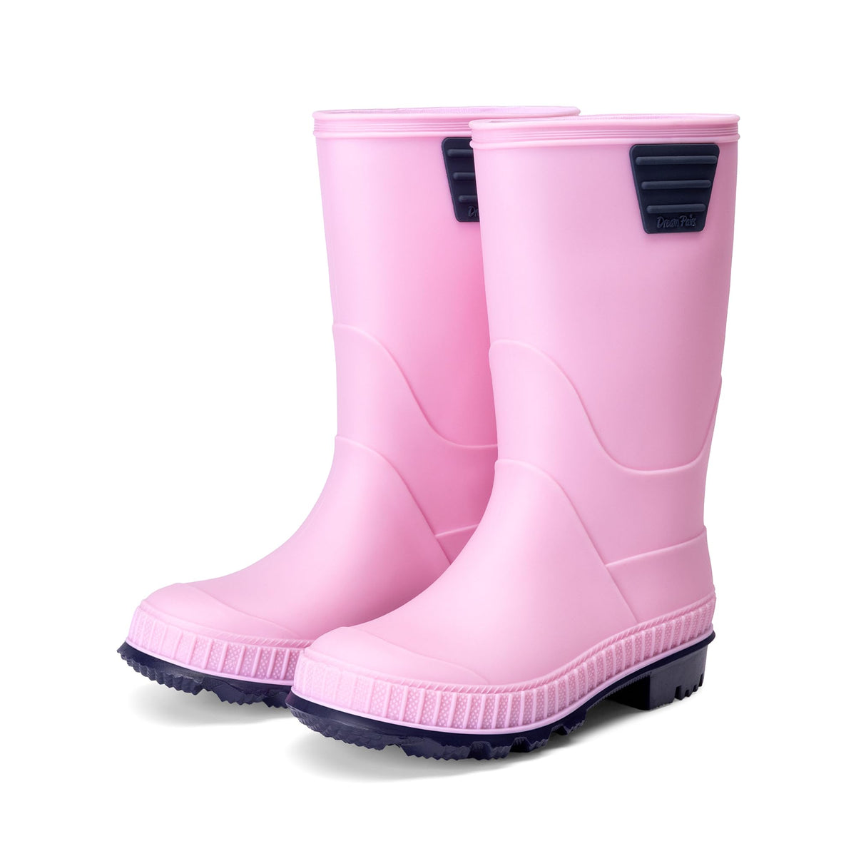 DREAM PAIRS Kids Waterproof Outdoor Rain Boots