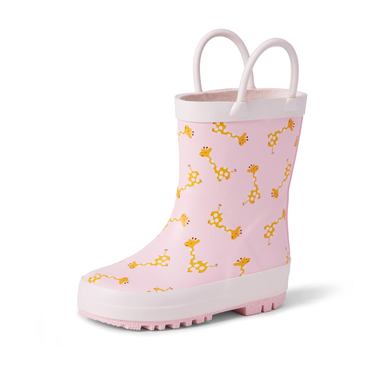 Amazon Essentials x Sofia Grainge Unisex Toddlers' Waterproof Rubber Rain Boots for Boys and Girls
