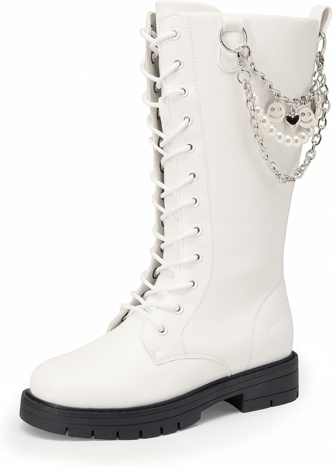 DREAM PAIRS Girls Riding Knee High Boots