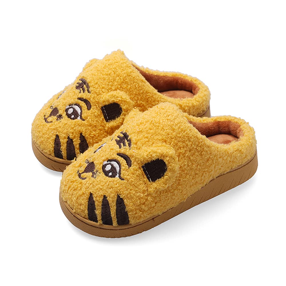 Kids Family Cute Cat Household Anti-Slip Indoor Home Slippers for Girls and Boys
