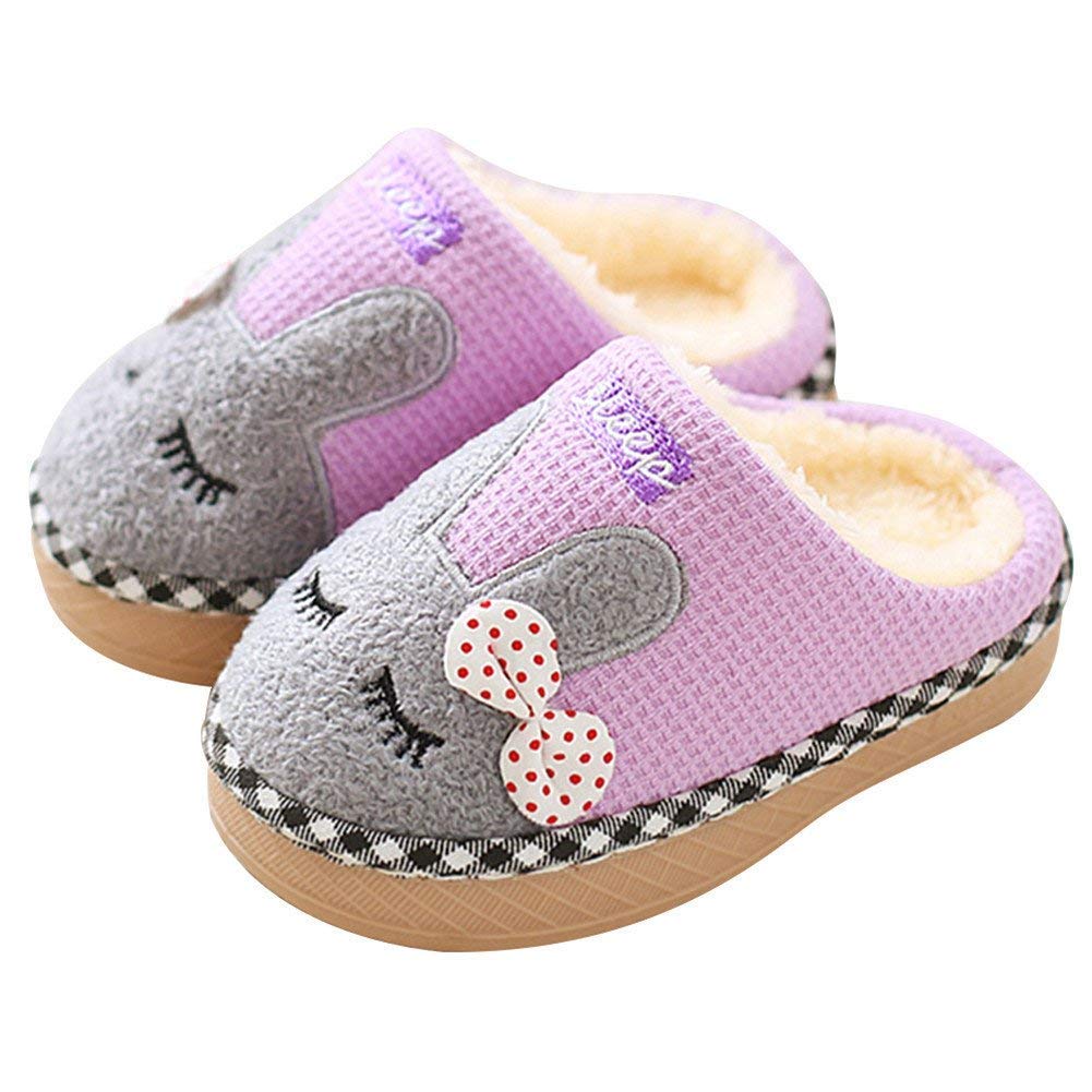 SITAILE Toddler Slippers Boys Girls Little Kids House Shoes Warm Slipper