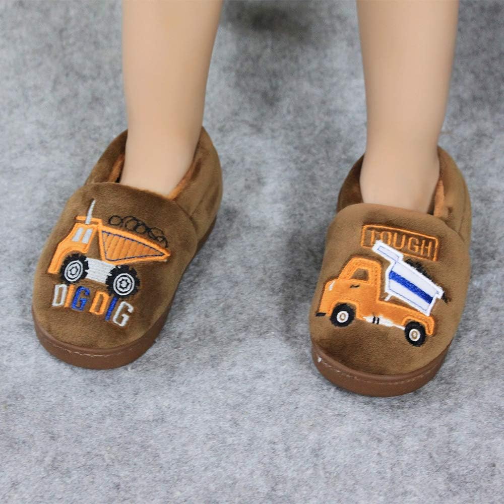 SITAILE Toddler Slippers Boys Girls Little Kids House Shoes Warm Slipper