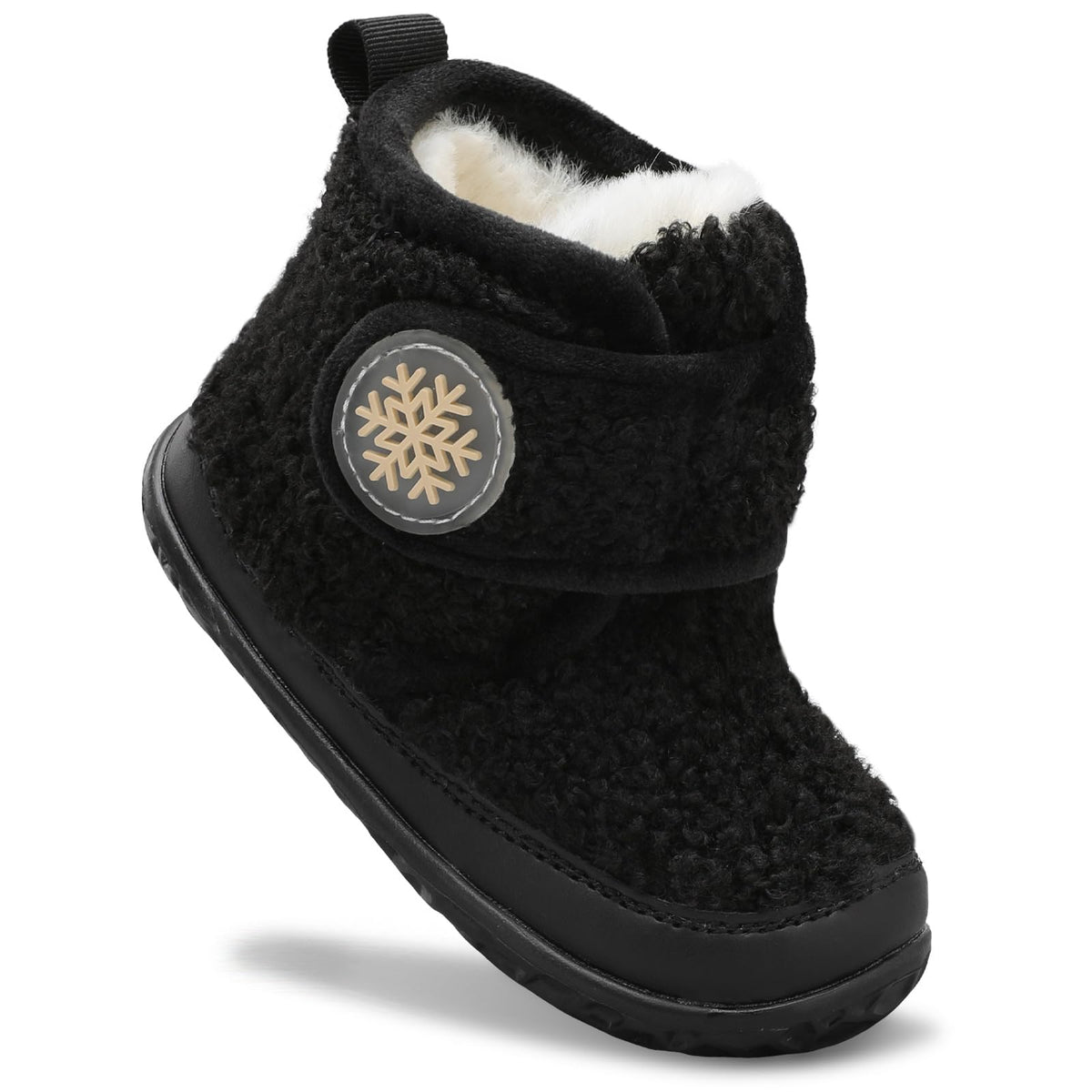 Scurtain Toddler Slippers Girl Boy House Shoes Baby Fuzzy Winter Boots
