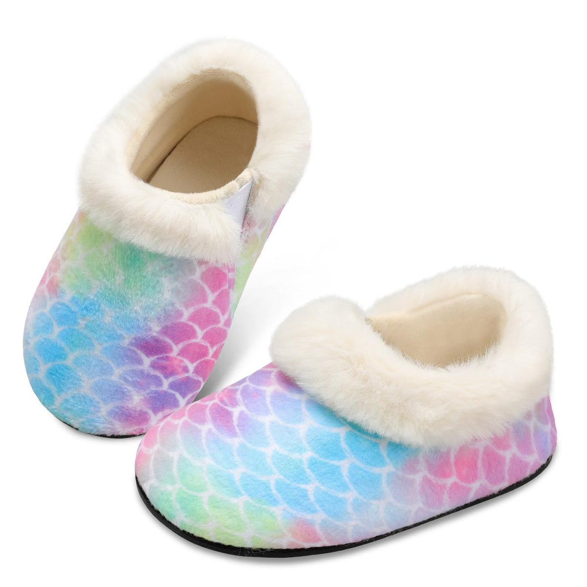 Centipede Demon Toddler Slippers for Boys Girls Slip on Kids Baby Toddlers House Shoes Lightweight Barefoot Furry Sock Shoes Indoor Outdoor Warm Walking Shoes