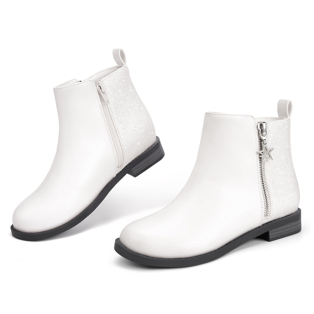 Stelle Girls Ankle Boots Glitter Fall Shoes