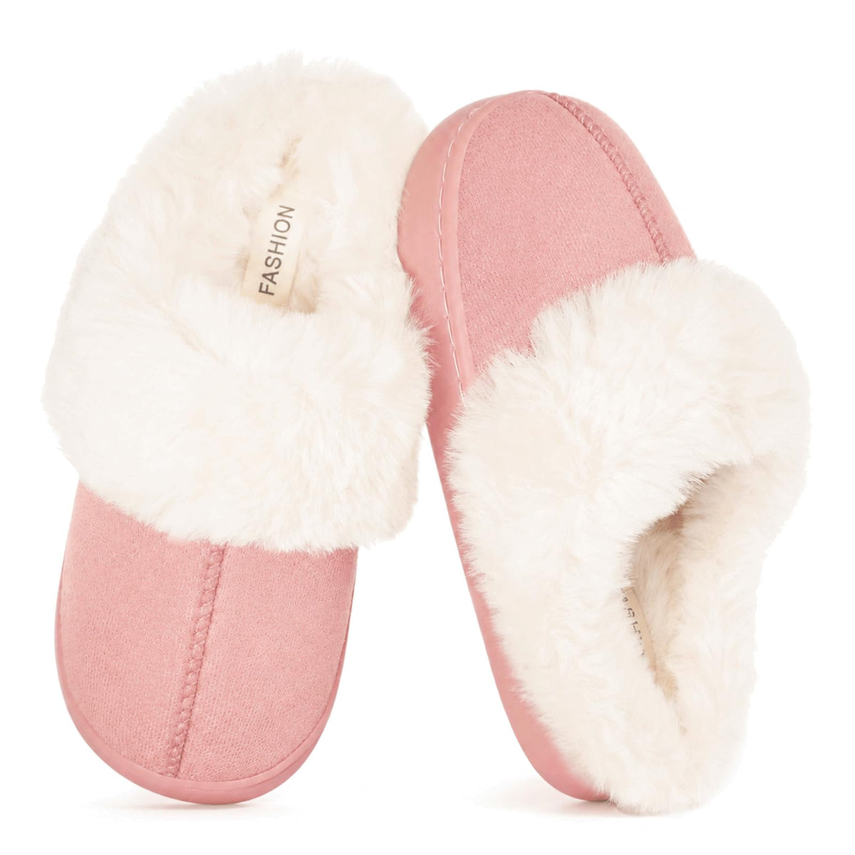 Dokela Kids Slippers Girls Boys Fuzzy Slippers House Shoes
