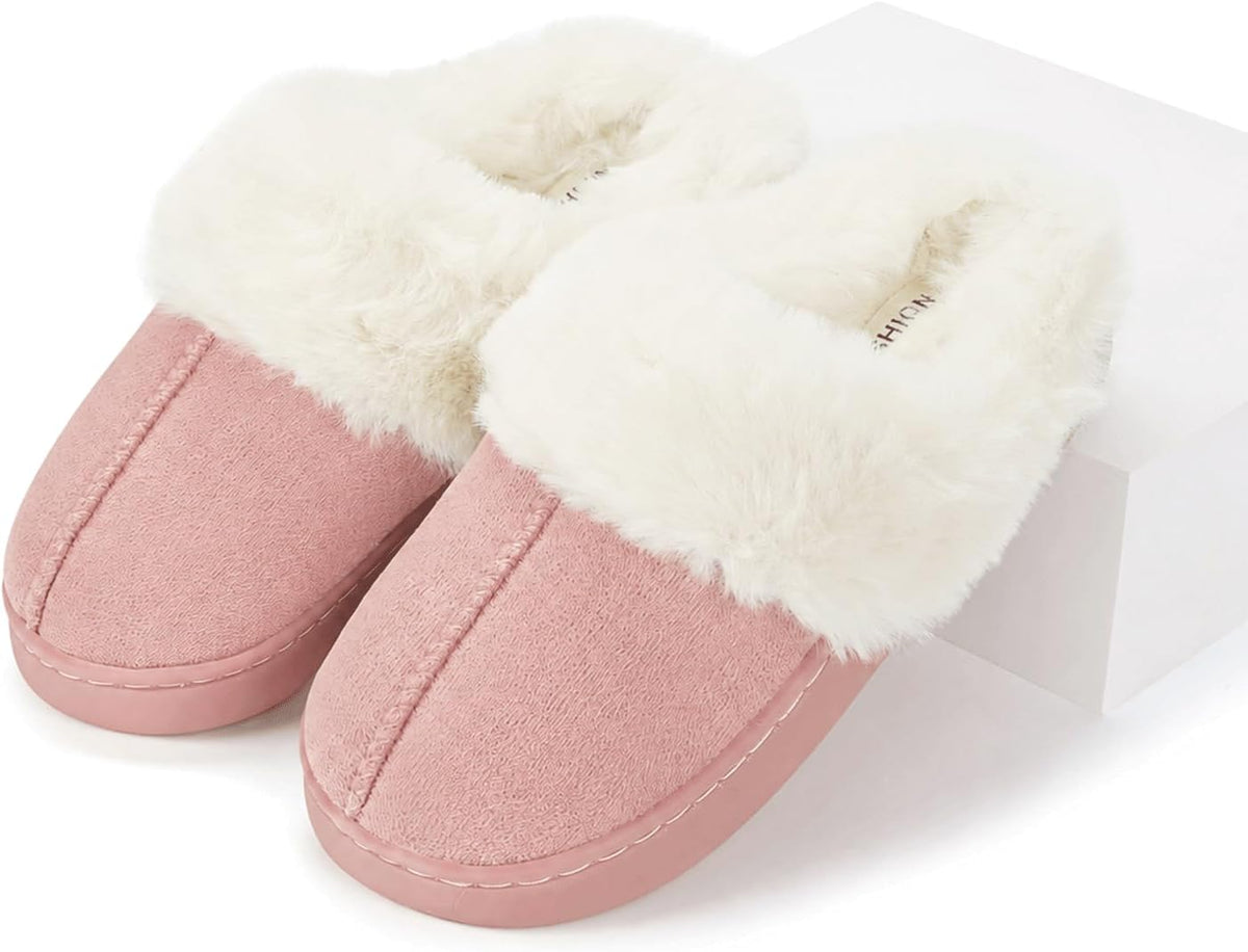 Dokela Kids Slippers Girls Boys Fuzzy Slippers House Shoes