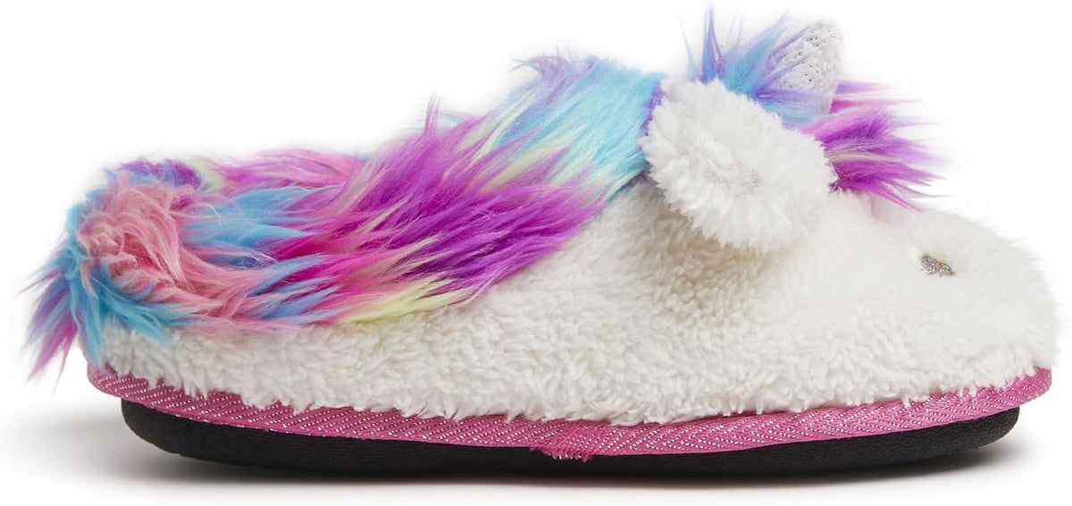 Dearfoams Kids' Kids' Toddlers Whimsical Animal Critter Washable Slipper
