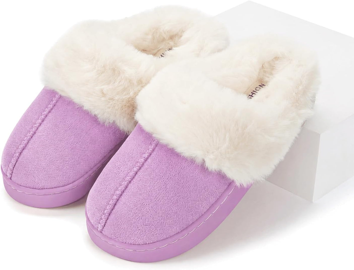 Dokela Kids Slippers Girls Boys Fuzzy Slippers House Shoes