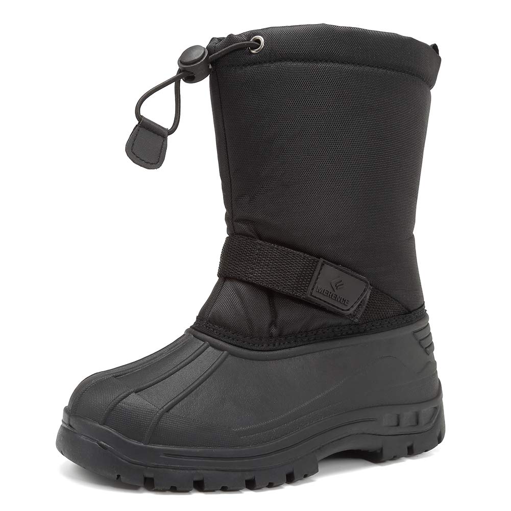 CIOR Kids Waterproof Winter Snow Boots,Warm Fur Lined