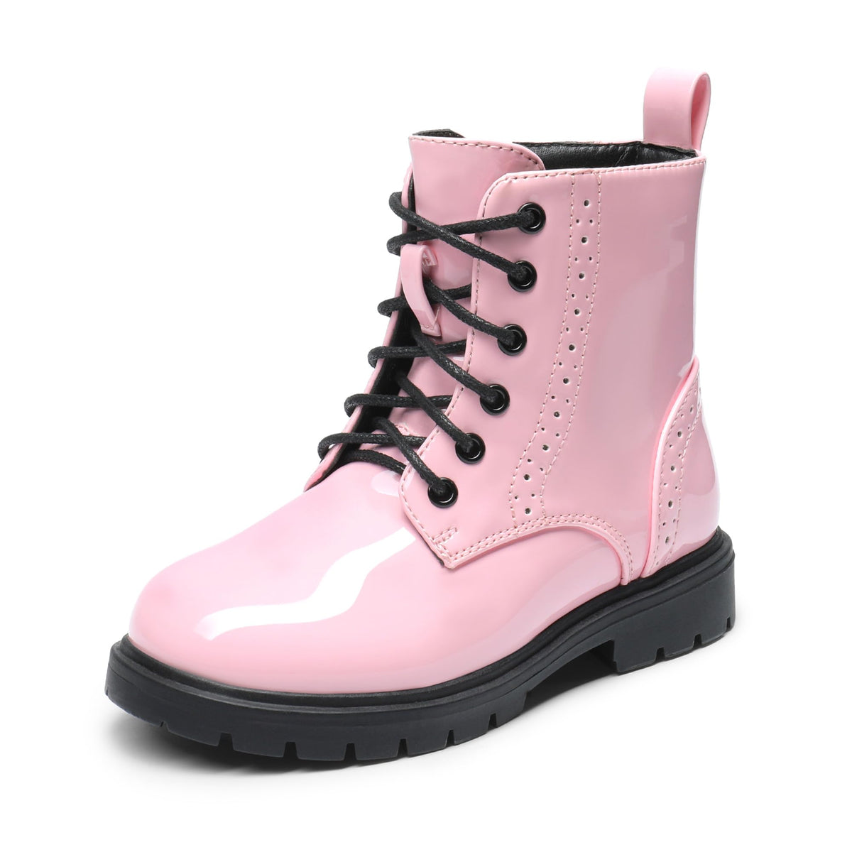 DREAM PAIRS Girls Ankle Combat Boots Boys Kid Shoes
