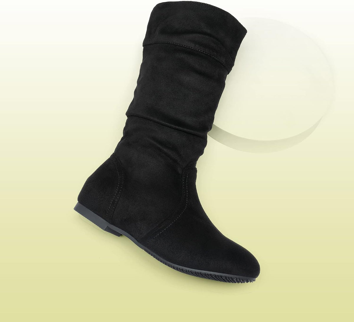 DREAM PAIRS Girls Dress Riding Boot Knee High