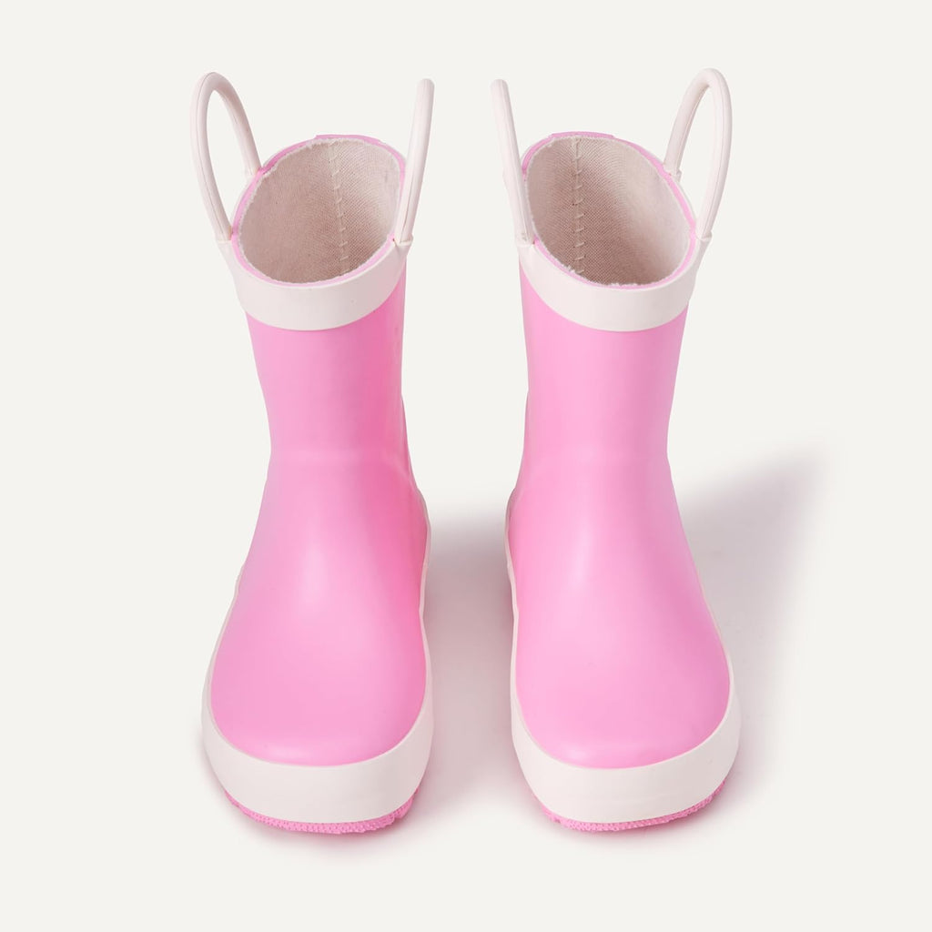 Amazon Essentials x Sofia Grainge Unisex Toddlers' Waterproof Rubber Rain Boots for Boys and Girls
