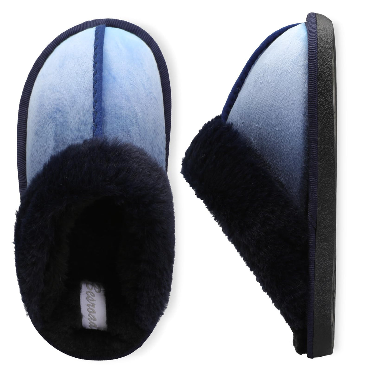 Besroad Kids Slippers Girls Boys Fuzzy House Slippers Warm Memory Foam House Shoes Soft Plush Bedroom Slippers Slides Indoor Outdoor