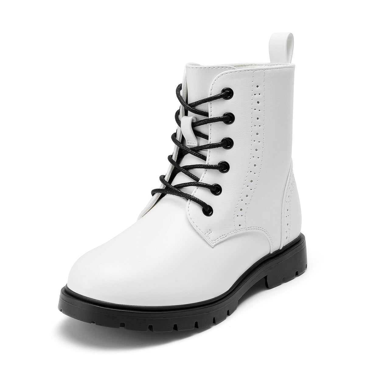 DREAM PAIRS Girls Ankle Combat Boots Boys Kid Shoes