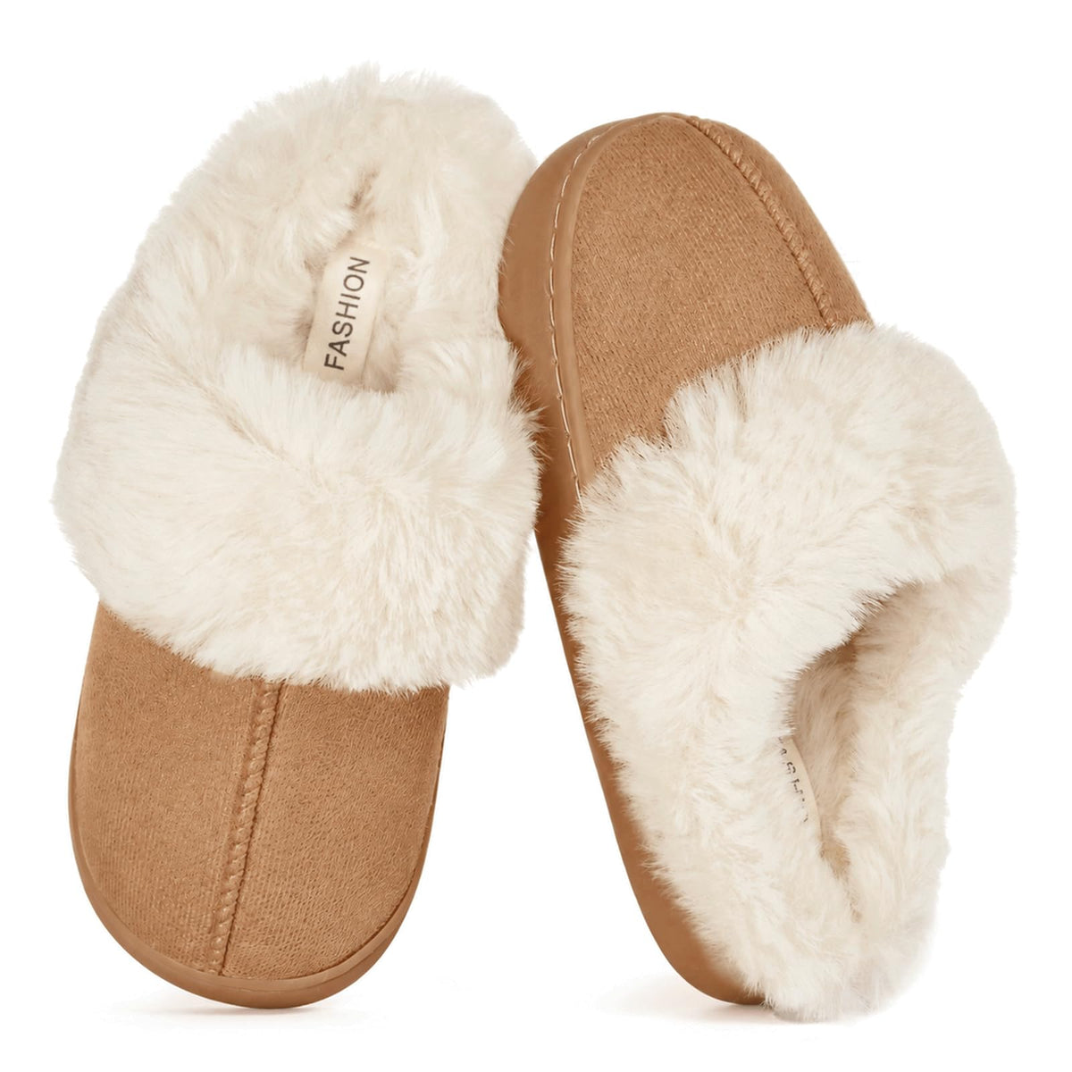 Dokela Kids Slippers Girls Boys Fuzzy Slippers House Shoes