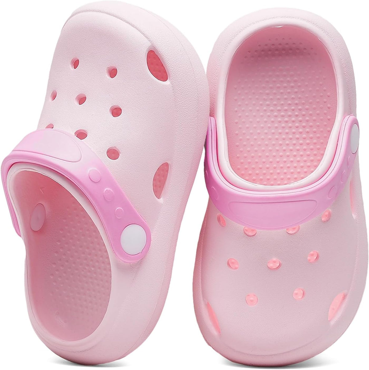 Toddler Kids Clogs Boys Girls Slip on Slides Sandals Children Summer Beach Pool Outdoor Water Shoes Shower Slippers