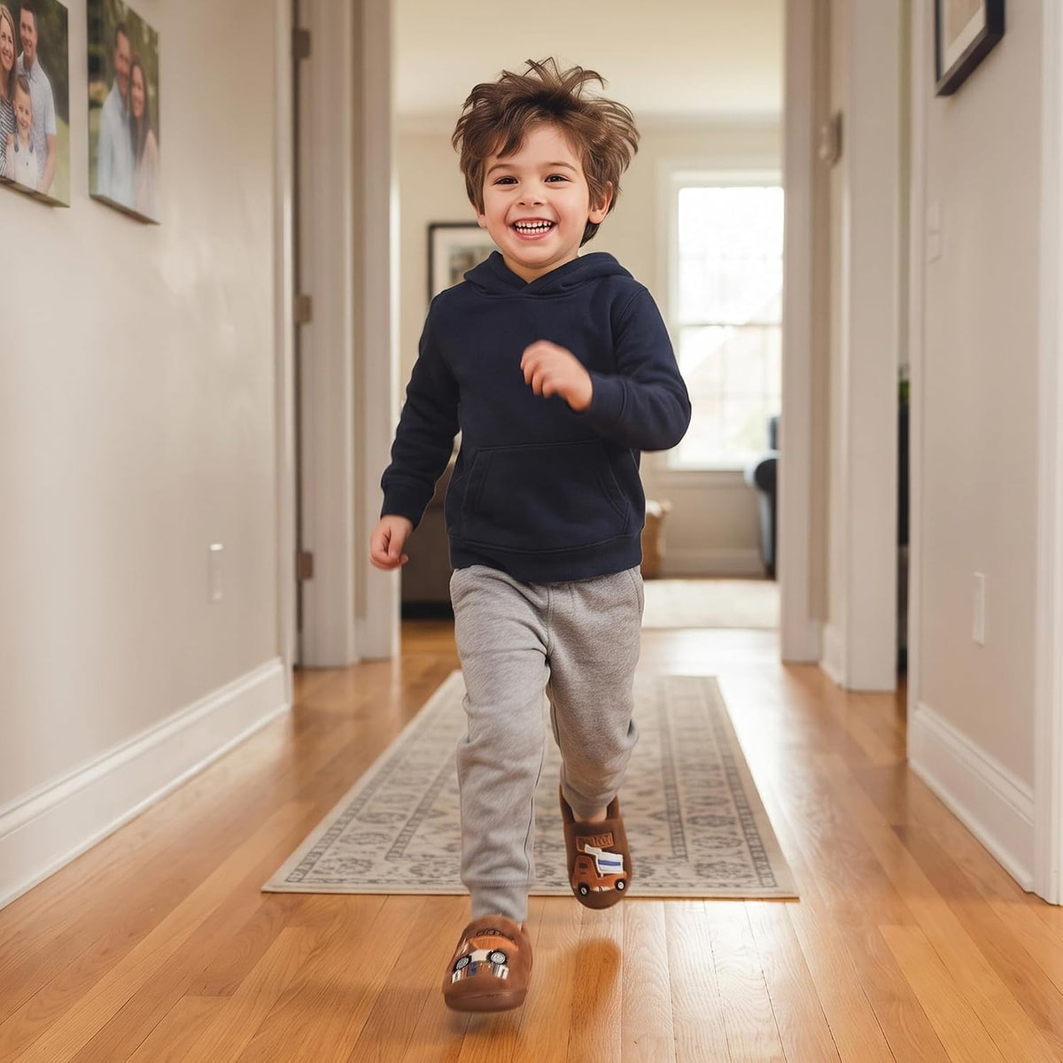 SITAILE Toddler Slippers Boys Girls Little Kids House Shoes Warm Slipper