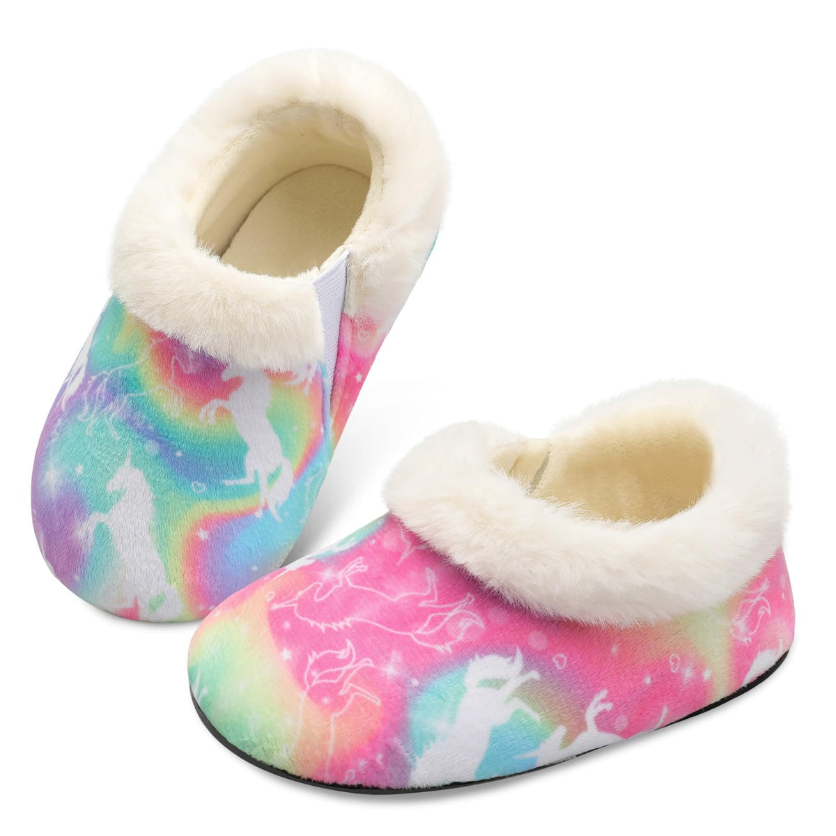 Centipede Demon Toddler Slippers for Boys Girls Slip on Kids Baby Toddlers House Shoes Lightweight Barefoot Furry Sock Shoes Indoor Outdoor Warm Walking Shoes