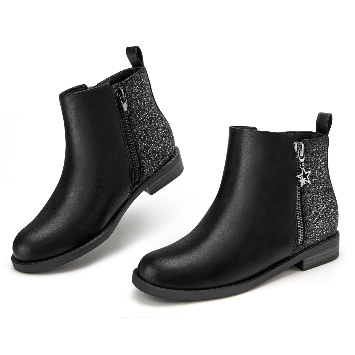 Stelle Girls Ankle Boots Glitter Fall Shoes