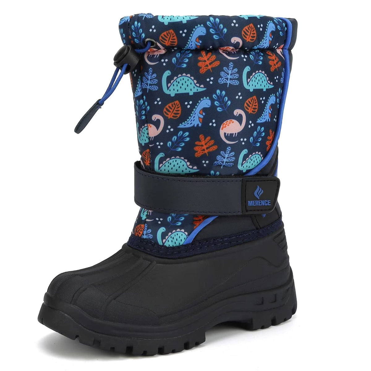 CIOR Kids Waterproof Winter Snow Boots,Warm Fur Lined